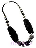 Multi Row Ball Necklace - click here for large view